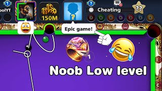 8 ball pool  Noob Low level on Venice 😂 I am very lucky 🤣 1st in league [upl. by Far]