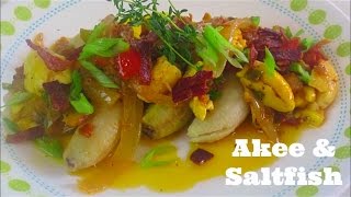 Best Jamaican Akee amp Saltfish recipe by The Spice King Keith Lorren [upl. by Warton]