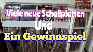 Viele neue Schallplatten Unboxing und Ein Gewinnspiel [upl. by Felipe851]