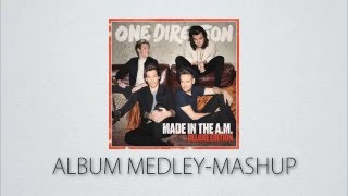 One Direction  MADE IN THE AM  HOME Album MedleyMashup w Lyrics [upl. by Ymmat]