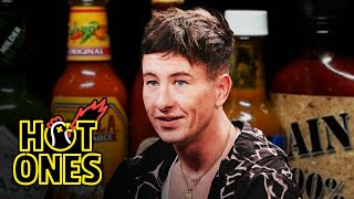 Barry Keoghan Plays Hard to Get While Eating Spicy Wings  Hot Ones [upl. by Mihalco]