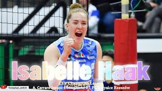 Isabelle Haak  Star  Imoco CONEGLIANO vs PGE Rysice RZESZÓW  CEV Champions League Volley 2024 [upl. by Loriner]