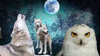 coyote howling sound coyotes sound effect coyote howls sounds owl sound owl hoot [upl. by Atinid486]