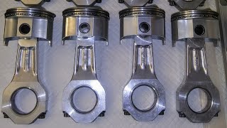 BRC Aluminum rods amp pistons for 9000 rpm SBC [upl. by Eelyab]