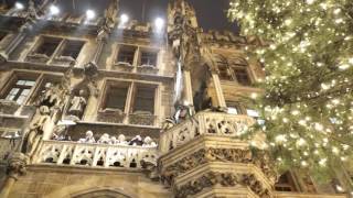 Eröffnung Münchner Christkindlmarkt 2016  Marienplatz am 25112016 [upl. by Nauq]