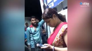 Must Watch  Fraud at Piplani Petrol Pump  women shouting on petrol pump workers  Bhopal [upl. by Fran]