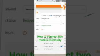 How to connect two routers wirelessly  surendra thilla [upl. by Marris774]