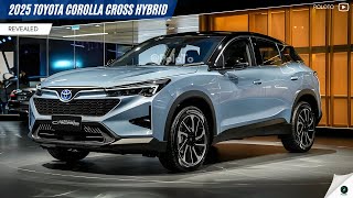 New 2025 Toyota Corolla Cross Hybrid Revealed  A practical and economical SUV [upl. by Aniar101]