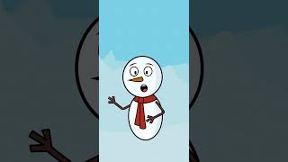 Chilling Charm The Snowmans Endless Smile animation joke funny funnyjoke itsajoke memes [upl. by Einamrej]