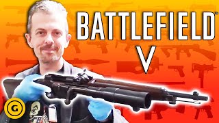 Firearms Expert Reacts To Battlefield 5’s Guns PART 3 [upl. by Nyliret]