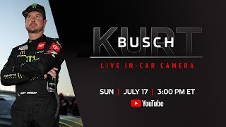 LIVE Kurt Buschs InCar Camera at New Hampshire presented by Sunoco [upl. by Dabbs]