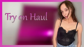 Revealing Clothes Haul  Try on Haul [upl. by Nodnar]