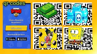 qr codes in brawl stars 🤩 qr codes in brawl stars 2024 [upl. by Hewie]