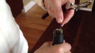 Double hinged corkscrew tutorial [upl. by Stoffel]