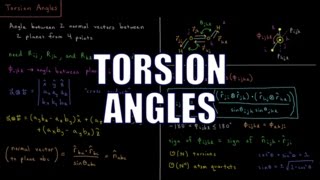 Computational Chemistry 19  Torsion Angles [upl. by Buckler]