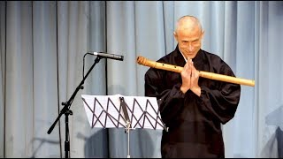 Shakuhachi Flute Grandmaster Performs [upl. by Clary]