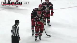 IceHogs Highlights IceHogs vs Griffins 11823 [upl. by Laney]