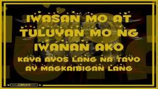 BAKA ANONG iSiPIN MO  CURSE ONE MCNASZTY amp APHRYL  LYRiCS [upl. by Hamo]