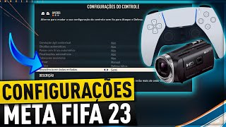 CONFIGURAÇÕES DE CONTROLE META UTILIZADAS POR PRÓ PLAYERS  FIFA 23 ULTIMATE TEAM [upl. by Dorris648]