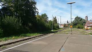 Durchsage beim Bahnhof Friedrichshafen Hafen DZug fÃ¤llt aus wegen Reparatur am Zug [upl. by Ardnac]