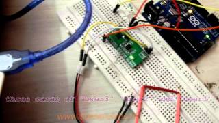 RDM6300 125Khz RFID Reader demonstrated with Arduino UNO [upl. by Stephenie]