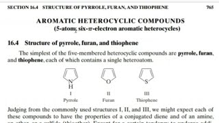 Heterocyclic Compounds part 2 المصدر للامتحان التقويمي  Pyrrole  Furan  Thiophene [upl. by Alfi]