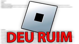 ROBLOX VAZOU TUDO OS DADOS TOMEM CUIDADO COM SUA CONTA [upl. by Arrotal]