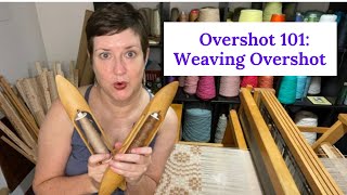 Overshot 101  Weaving Overshot [upl. by Risan324]