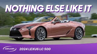 2024 Lexus LC 500 Convertible Review Nothing Else Like It [upl. by Philpot]