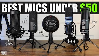 Best Microphones For Singing Streaming Under 50 On Amazon  Best Microphones Under 50 [upl. by Ahsiryt]