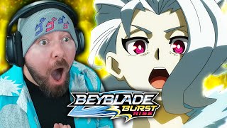 IS GWYN THE REAL MENACE FIRST TIME WATCHING  Beyblade Burst Rise Episode 2223 REACTION [upl. by Anomer]