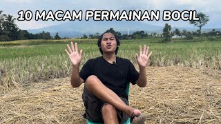 10 MACAM PERMAINAN BOCIL [upl. by Eremehc]