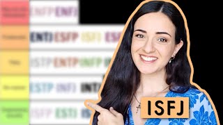 ISFJ tierranking the 16 personalities [upl. by Sherrie]