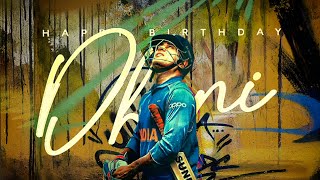 MS Dhoni Birthday Whatsapp Status 2023  MSD Birthday Status  Happy Birthday Dhoni [upl. by Vasos412]