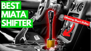 The BEST Miata short shifter EVER  GRacing Short Shifter Install Review and Comparison  Worth it [upl. by Azaria976]