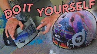 CUSTOMIZING SCOOTER HELMETS [upl. by Ehlke]