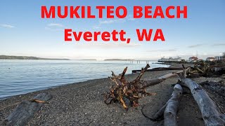 Mukilteo Beach Washington State [upl. by Vasta492]