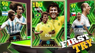 Trick to get epic national attackers 💯✅  Zico  Batistuta amp Koller trick efootball 2024 mobile [upl. by Evangelin]