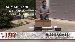 Sommer 550 Synoris Garage Door Opener Overview [upl. by Tawney]