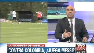 C5N  FUTBOL LA PREVIA DE ARGENTINA VS COLOMBIA [upl. by Ynnej]