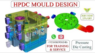 HPDC Mould Design 🔥 Pressure Die Casting Design  CIM Design Solution 😍 Die Casting Tutorial Hindi [upl. by Wrdna]