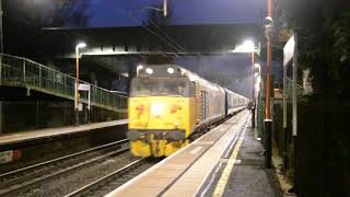 Class 50s Thrashing through Marston green [upl. by Hollister]