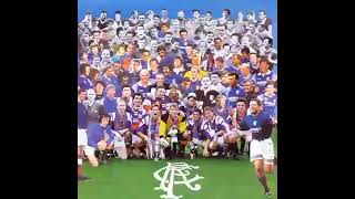 FOLLOW FOLLOW  HULLO HULLO  GLASGOW RANGERS SONG [upl. by Kwasi]