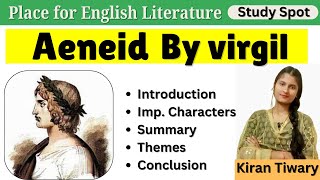 Aeneid by Virgil Book 1 Summary FYUGP Semester 2 English Honours Mj 2 [upl. by Oiraved272]