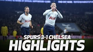 SONNYS WONDER GOAL HIGHLIGHTS  SPURS 31 CHELSEA [upl. by Yrac]