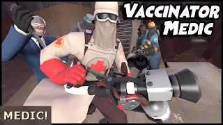 Vaccinator Medic Team Fortress 2 Medic Gameplay [upl. by Sidney]