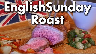 How to make an ENGLISH SUNDAY ROAST BEEF DINNER  From scratch with all the trimmings [upl. by Bascomb]