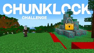 Beating Minecraft but I have to unlock the chunks [upl. by Ennovehc]