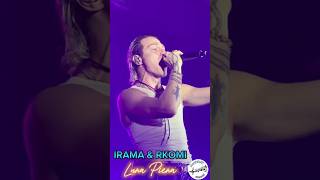 Irama e Rkomi Magia al No Stress Tour cantando ‘Luna Piena’ [upl. by Nawud345]