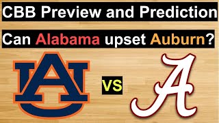 Auburn vs Alabama Basketball PredictionWill Auburn or Alabama win this 2024 rivalry game cbb [upl. by Miun]